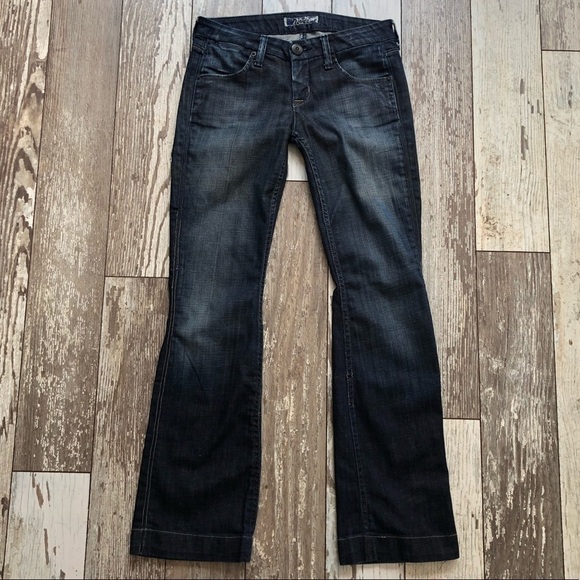 HUDSON Reilly five pocket flare jeans size 2 Short - Picture 3 of 8